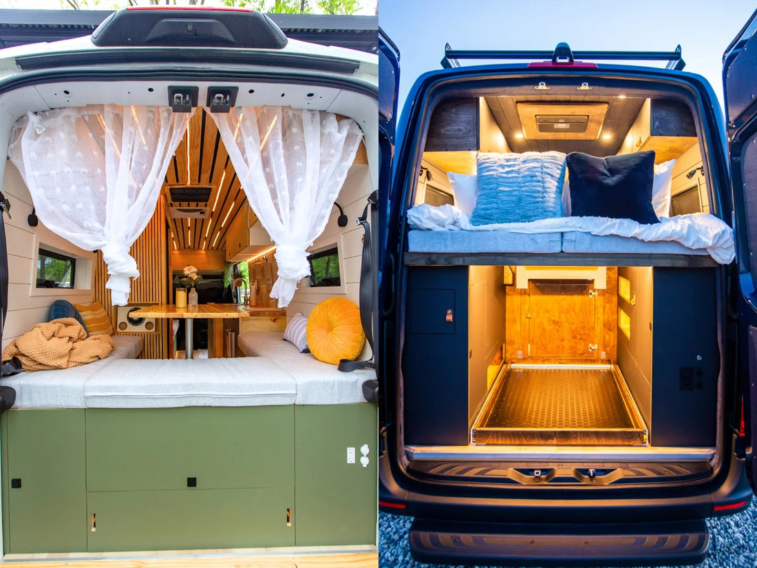 Fixed Bed vs. Dinette Bed: Which is Best for Your Camper Van?