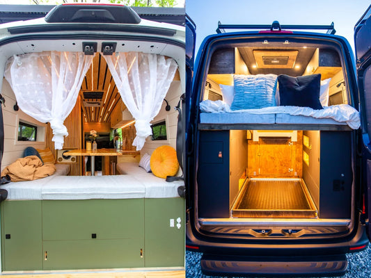 Fixed Bed vs. Dinette Bed: Which is Best for Your Camper Van?