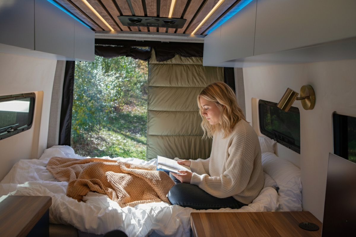Your Van Is Insulated. So Why Does Your Bed Still Feel Cold?